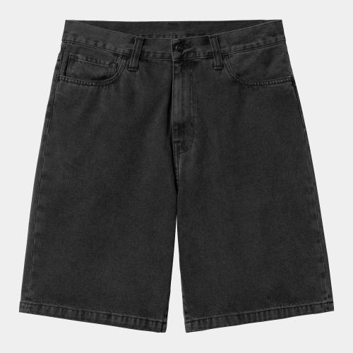Short Carhartt WIP Landon black stone washed
