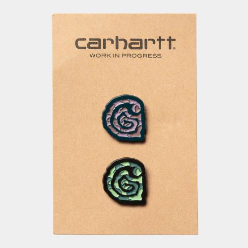 Pin Set Carhartt WIP Helix multicolor