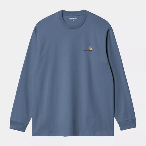 Longsleeve Carhartt WIP American Script sorrent