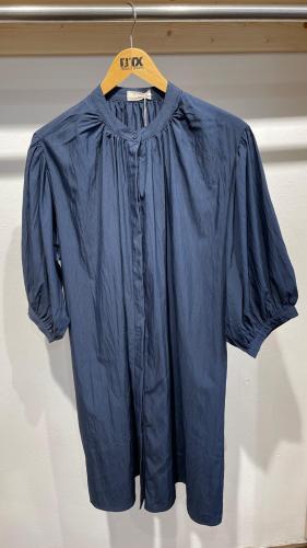 (w) Dress Button navy kurz
