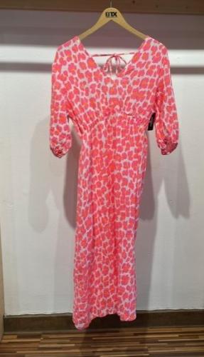 (w) Dress leo pink