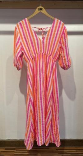 (w) Dress stripe pink
