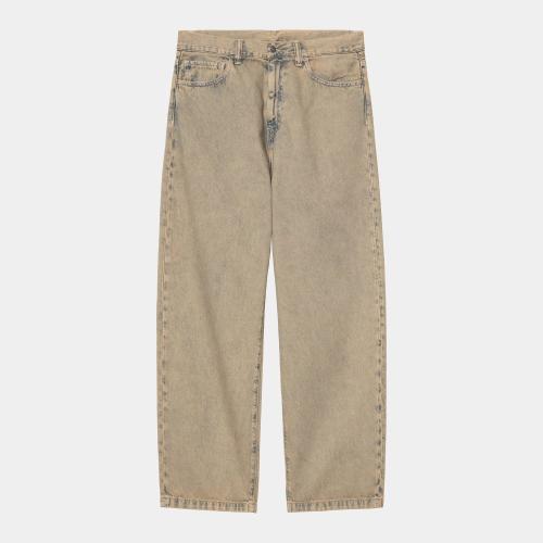 Jeans Carhartt WIP Landon blue leather garment dyed
