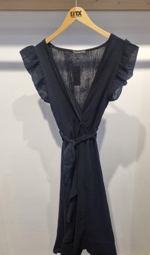 (w) Kleid Musselin 2477 black