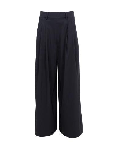 (w) Pant Black Colour BCDAVINA wideleg black