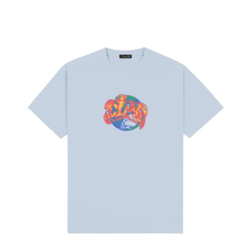T-Shirt Dime Global blue fog