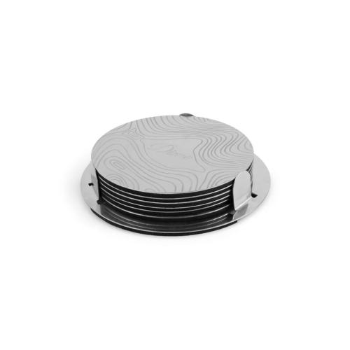 Untersetzer Dime Topo Coaster stainless