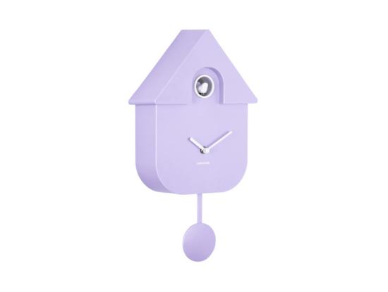 (w) Kuckucksuhr Modern soft purple