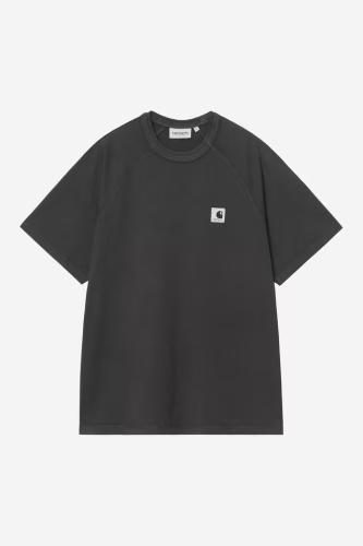 (w) T-Shirt Carhartt WIP Hudson black chalk