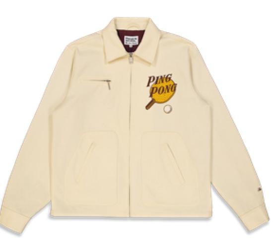 Jacke The Loose Company Ping Pong beige