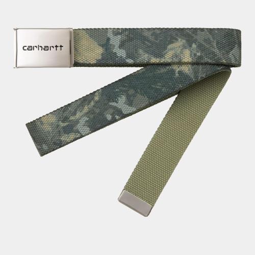 Grtel Carhartt WIP Clip Belt Chrome camo combi 