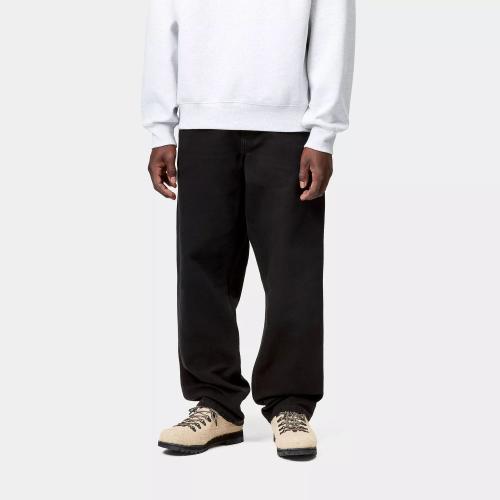 Pant Carhartt WIP Single Knee Pant black stone