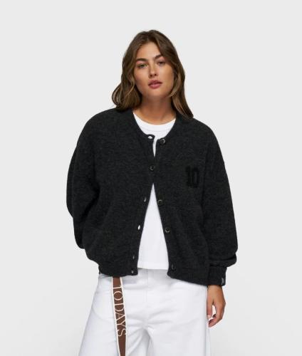 (w) Cardigan 10Days Soft Baseball antra melee