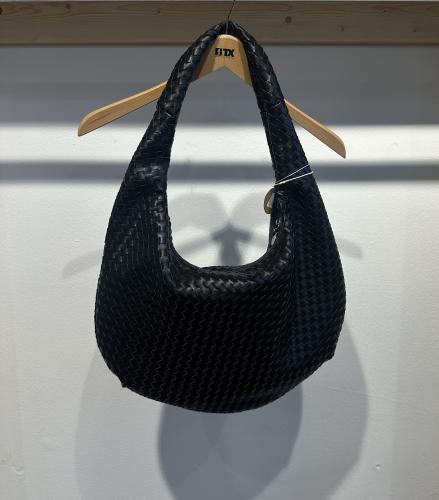 (w) Bag AppleOfEden Woven Sardinien black