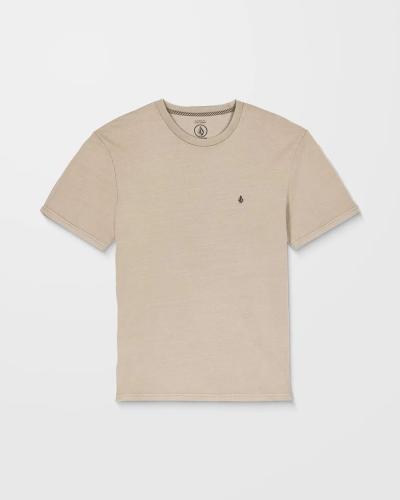 T-Shirt Volcom Solid Stone Embroidered brindle