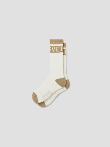 Socken Rassvet Logo white