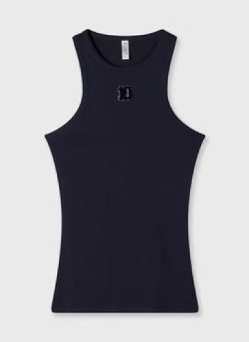 (w) Tank Top Rib Terry dark navy