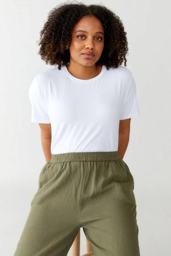 (w) T-Shirt Movesgood Anna white