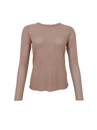 (w) Longsleeve Black Colour BCAlexis latte