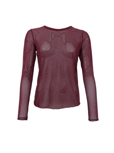 (w) Longsleeve Black Colour BCAlexis plum