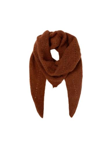 (w) Miniscarf Black Colour BCDELL camel