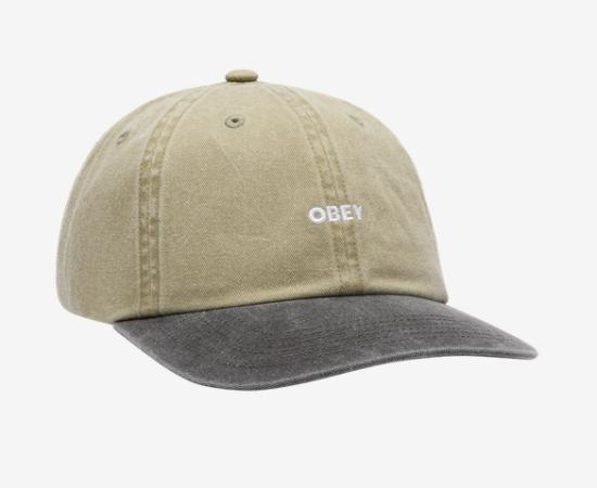 Cap OBEY Pigment Bold khaki
