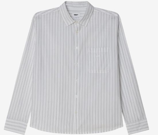 Hemd OBEY Faro Woven white