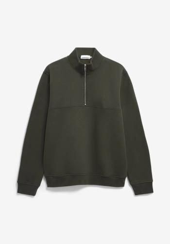 Sweater Armedangels Waarlo Fleece forest pine