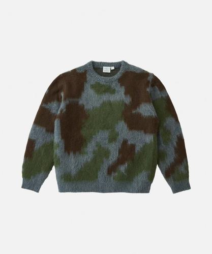 Strickpullover Gramicci Mohair jungle digi camo