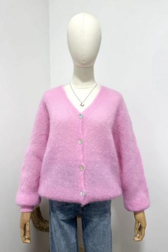 (w) Cardigan 82257 rose