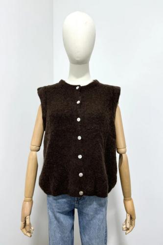 (w) Cardigan 7493 brown