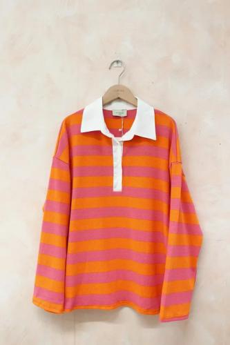 (w) Sweater 7409 orange