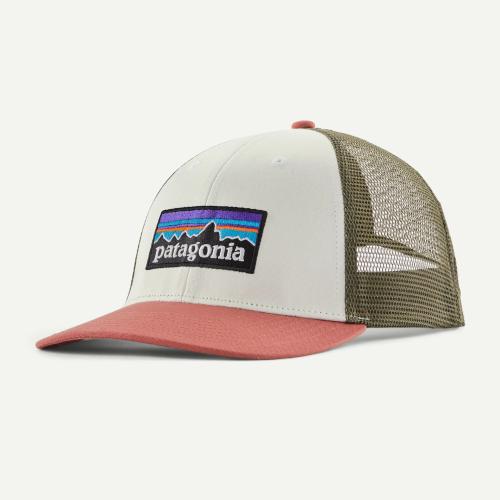 Cap Patagonia P-6 Logo Trucker LoPro Birch White