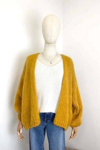 (w) Strickjacke Bernadette II 603 yellow