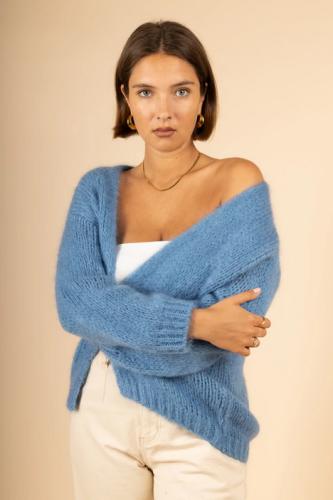 (w) Strickjacke Bernadette II 603 jeans