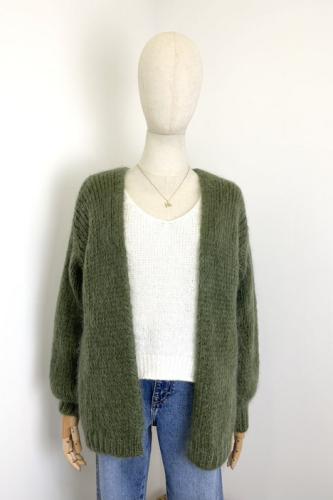 (w) Strickjacke Bernadette II 603 kaki