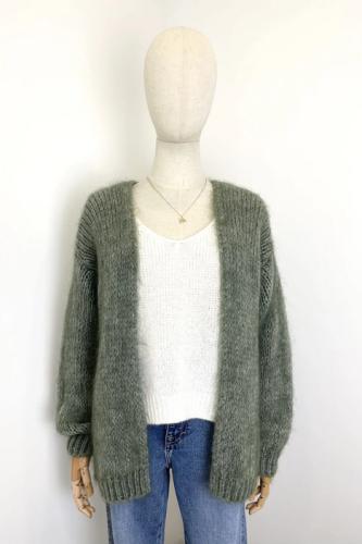 (w) Strickjacke Bernadette II 603 olive