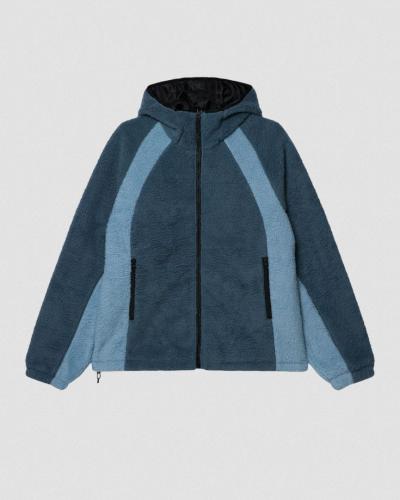 Jacke Obey Alta Fleece blue multi