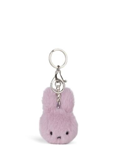 Miffy Keychain Fuzzy lilac