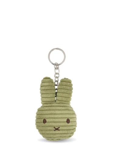 Miffy Keychain Flat Corduroy olive green