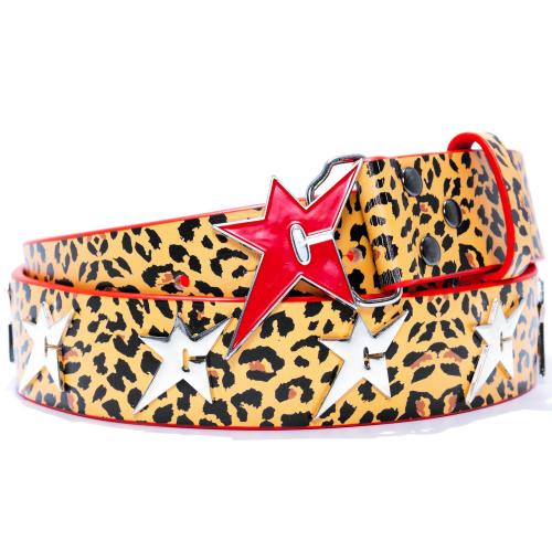 Grtel Carpet Company Leather Buckle cheetah
