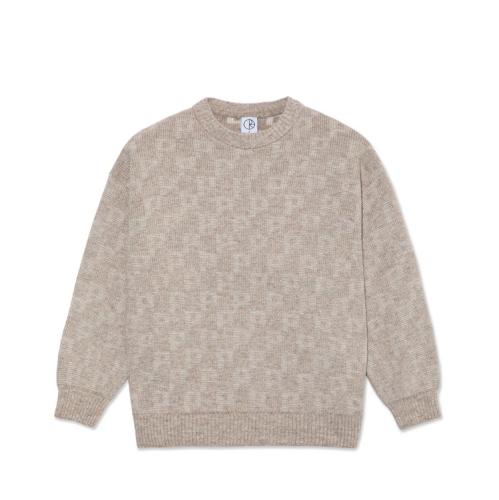 Strickpullover Polar Skate Co. George P Pattern sand