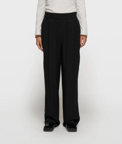 (w) Pant 10DAYS Flowy Lyocell black