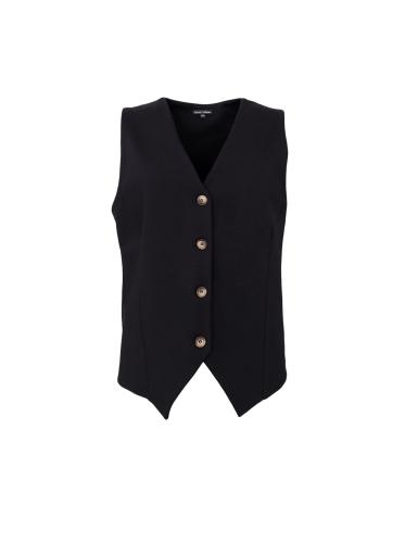 (w) Weste Black Colour BCDAVI black