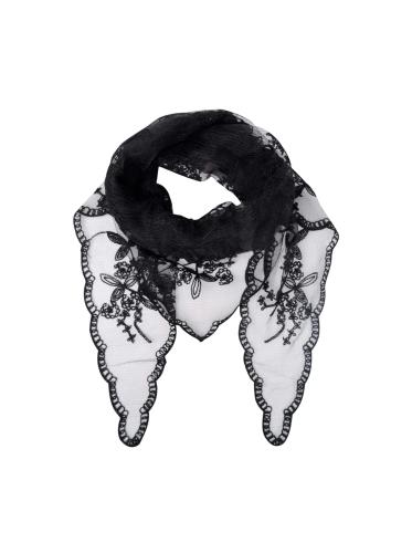 (w) Scarf Black Colour BCMIRIANA black
