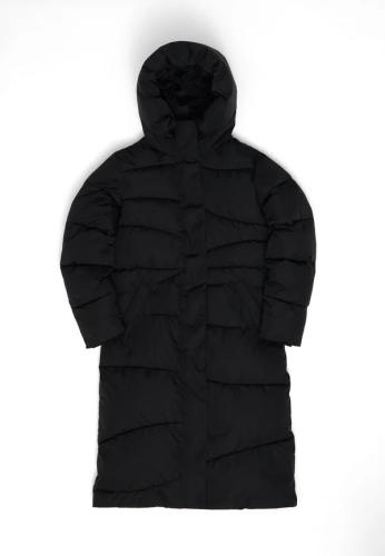 (w) Jacke Mazine Waves Quilt Puffer coat black