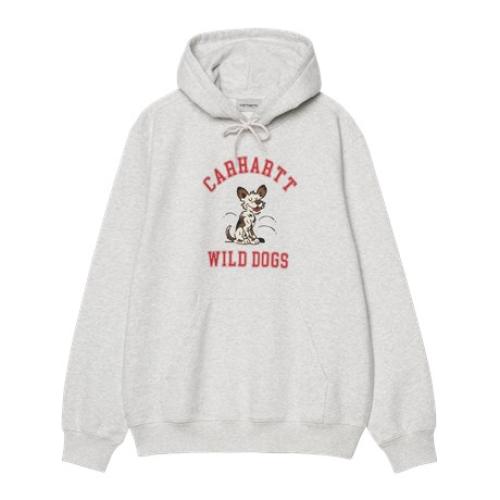 Hooded Carhartt WIP Wild Dog ash heather