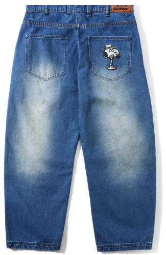 Jeans Butter Goods Spike distressed indigo