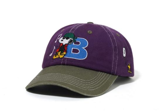 Cap Butter Goods Music Snapback washed purple