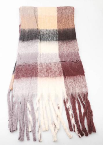 (w) Scarf 1288 dunkelbraun